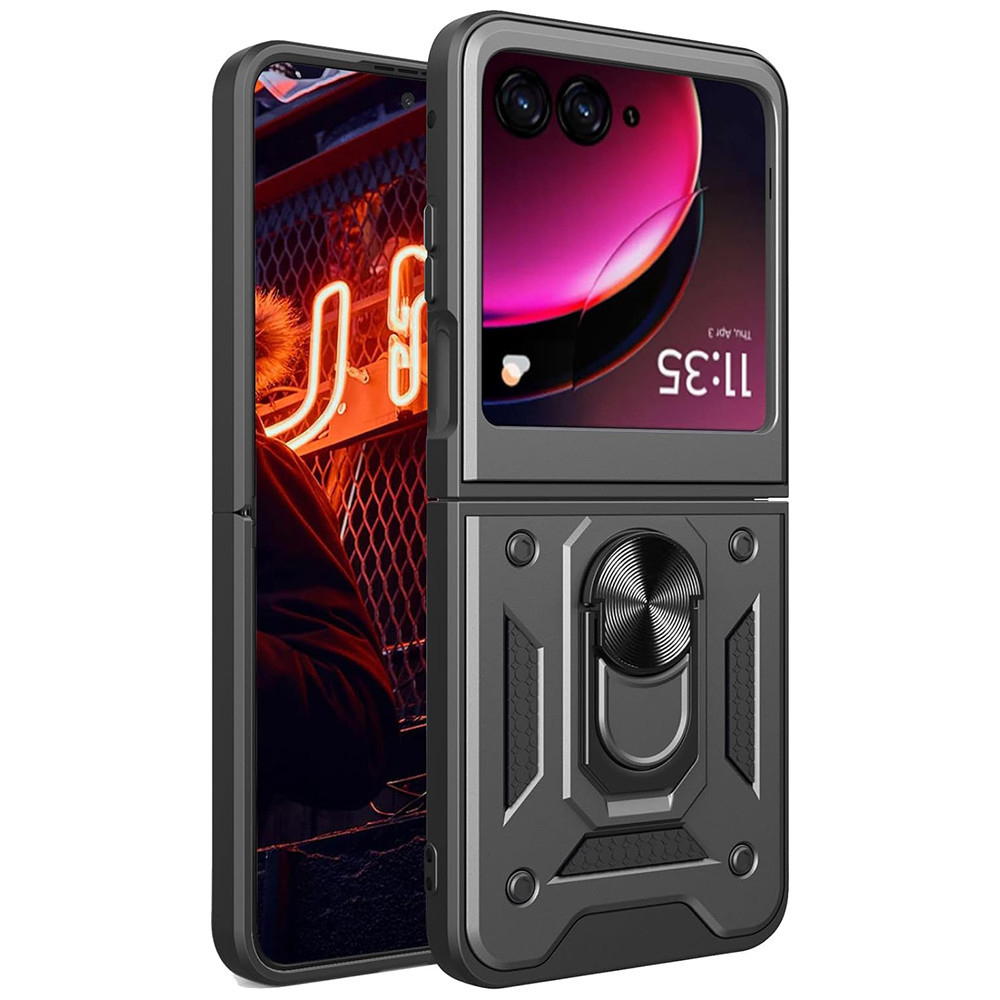 Techsuit Motorola Razr 40 Ultra Hybrid armor Camshield  KP29197