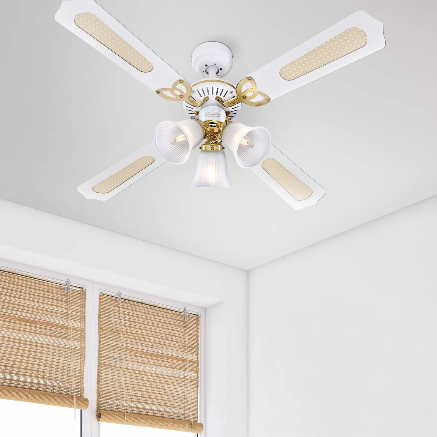 Westinghouse Princess Trio - biely ventilátor