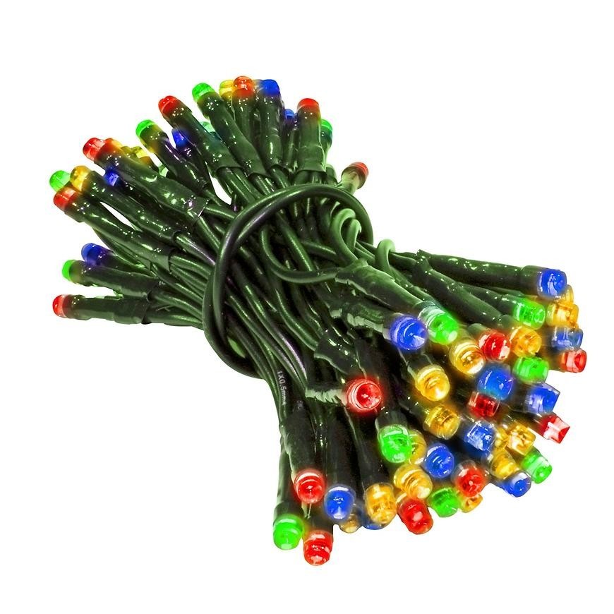Vianočné svetielka LED 100l 652/21 vonkajšie Multi