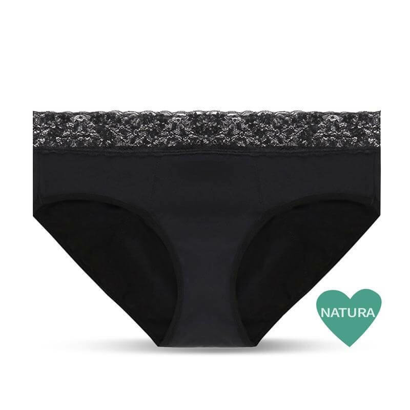 Adalet Natura Super - Menstrual Panty (Black)