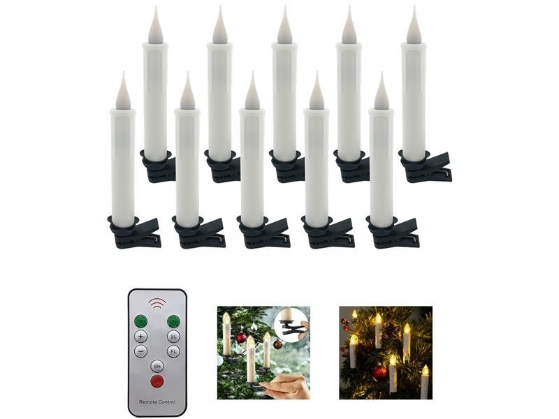 Sviečka LED HOME DECOR HD-500 10ks