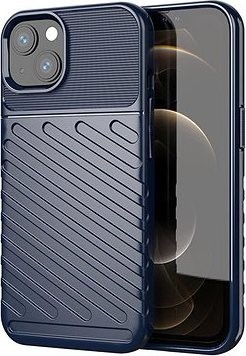 Thunder silikonový kryt na iPhone 13 mini, modrý