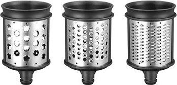 KitchenAid Doplnkové bubny k 5KSMVSA (jemné,2× hviezdicové strúhadlo)