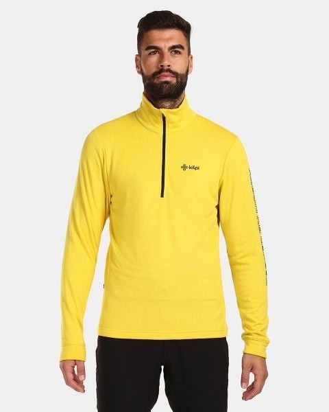 Men's functional sweatshirt Kilpi ROLO-M Yellow