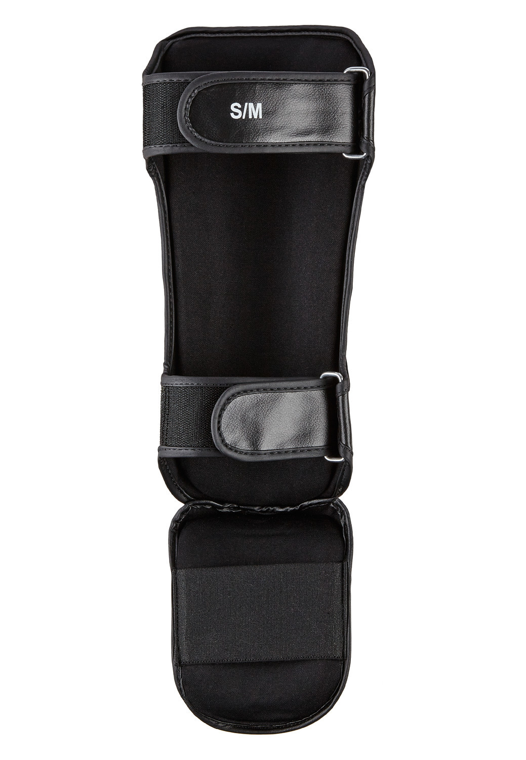 Lonsdale Artificial leather shin guards for kids (1 pair)