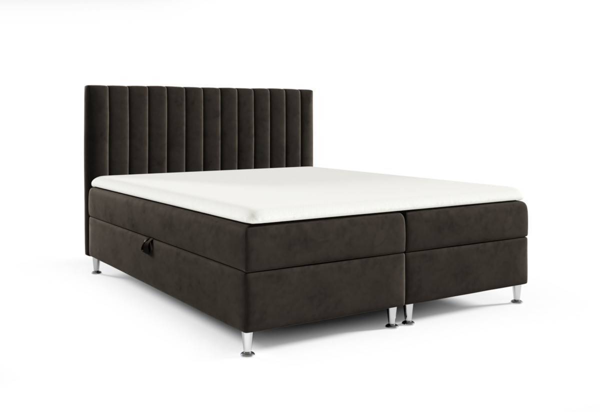 Expedo Čalúnená posteľ boxspring TEX, 160x200, Fresh 06