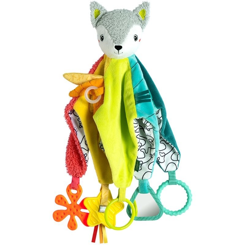 BABY FEHN DoBabyDoo Activity Comforter uspávačik s hryzadielkom 1 ks