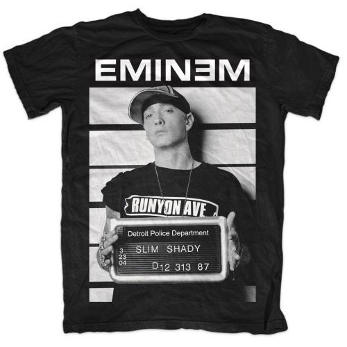 Eminem tričko Arrest Čierna S