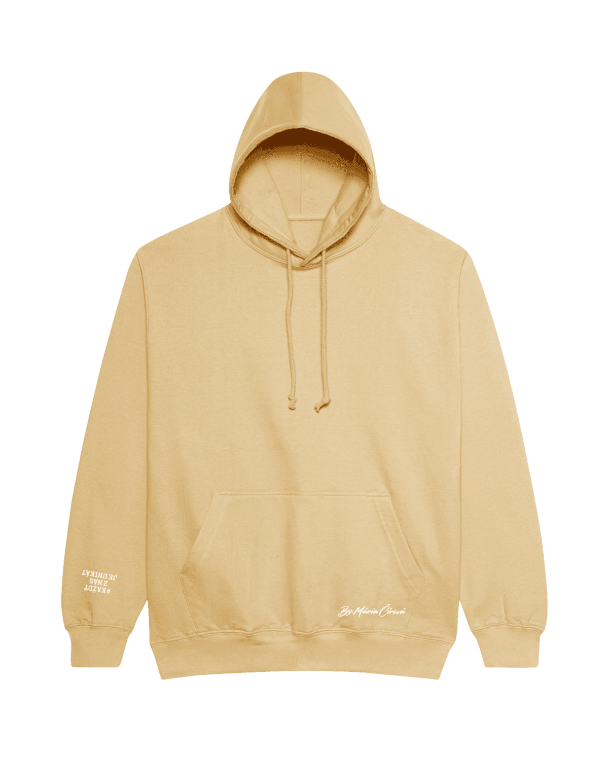 Mária Čírová mikina #Inšpirujme sa navzájom Piesková S