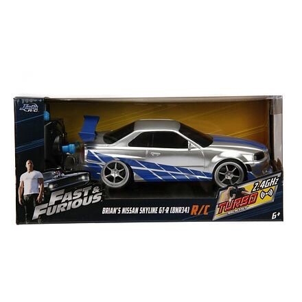 Rýchlo a zbesilo RC auto Nissan Skyline 1:24