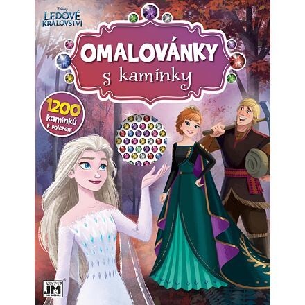 Jiri Models Omaľovánky s kamienkami Ľadové kráľovstvo