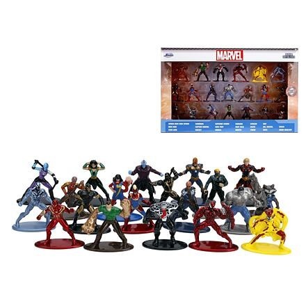 Marvel Kovové zberateľské nanofigúrky 20 ks