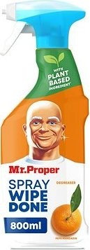 MR. PROPER Spray Wipe Done Kitchen Mandarínka 800 ml