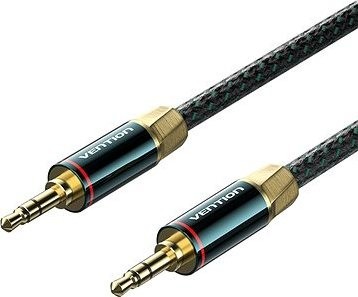 Vention Cotton Braided 3.5 mm Male to Male Audio Cable 10M Green Copper Type