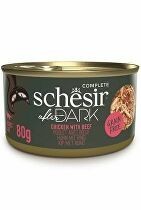 Schesir Cat konz. After Dark Wholefood kuře/hovězí 80g