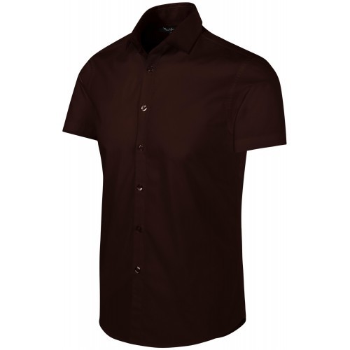 Pánska košeľa Slim fit, kávová, S