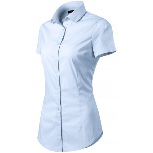 Dámska blúzka Slim fit, svetlo modrá, S