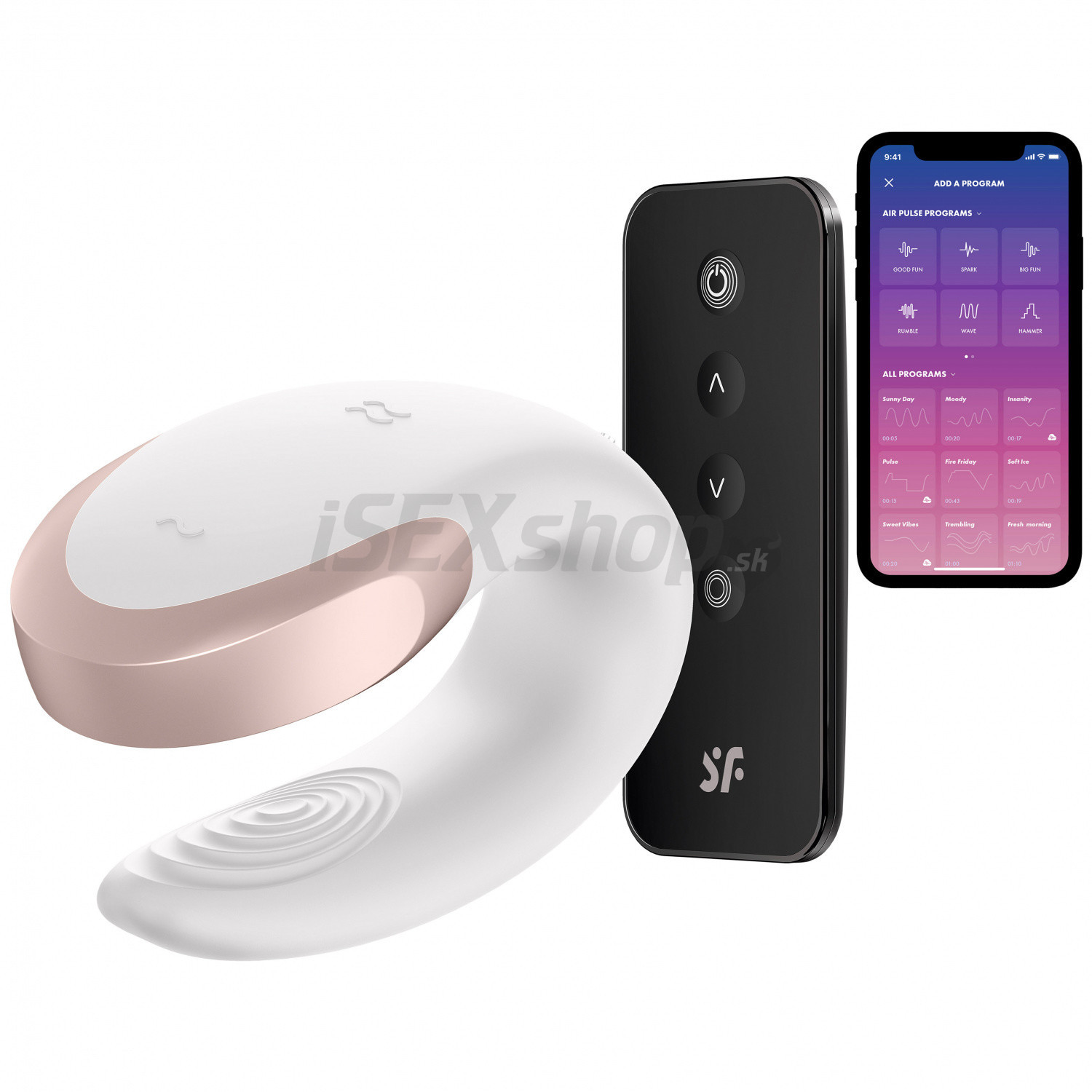 Satisfyer Double Love biely