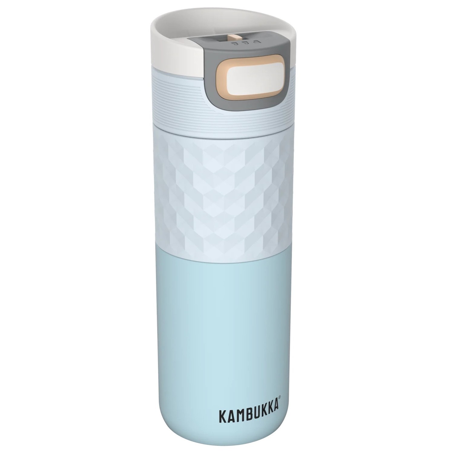 Termofľaša ETNA GRIP 500 ml, breezy blue, nerezová oceľ, Kambukka