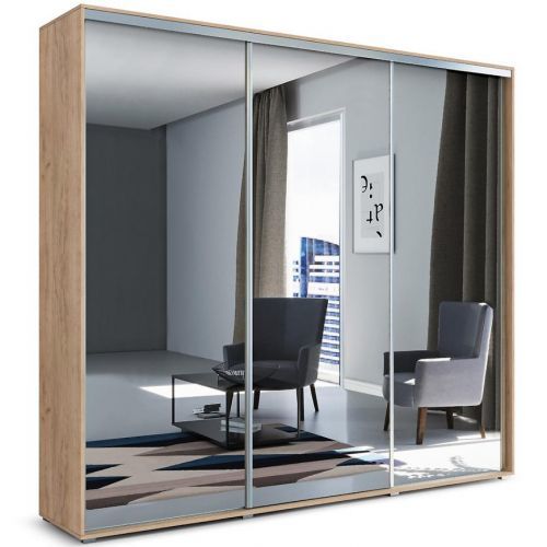 Skriňa Jagoda A31 250 Zrkadlo Craft Zlatá