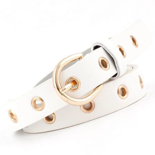 Opasok Hollow-Biela KP8293