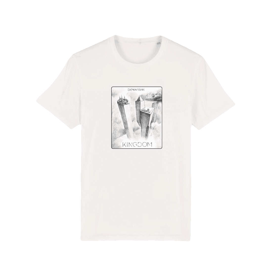 DENNYIAH tričko Kingdom Off White XS