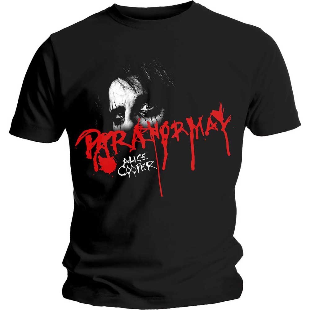 Alice Cooper tričko Paranormal Eyes Čierna S