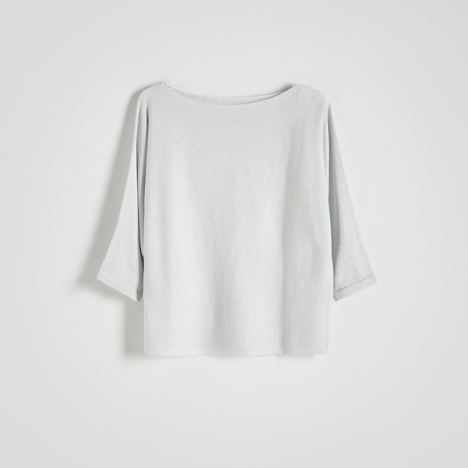 Reserved - Ladies` blouse - Strieborná