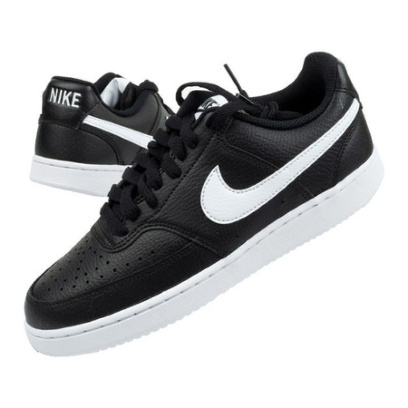 Dámske topánky Court Vision CD5434-001 Čierna s bielou - Nike 41 černo - bílá