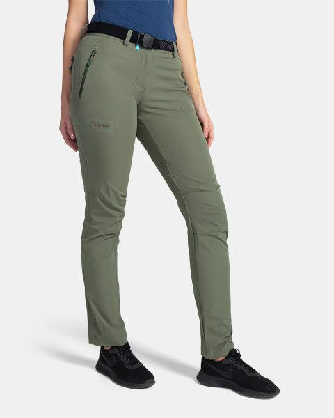 Dámske outdoorové nohavice Belvela-w khaki - Kilpi 36 Short
