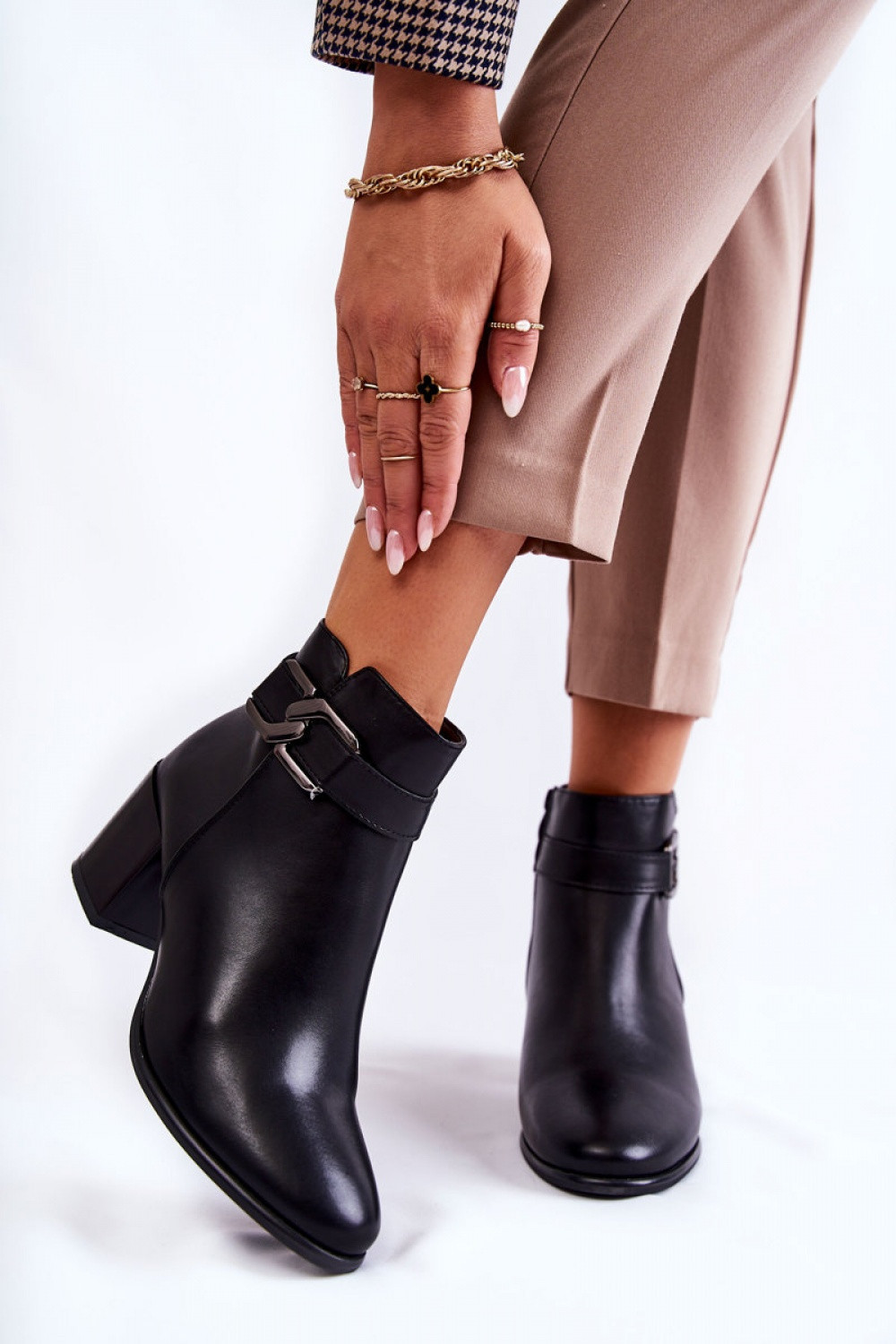 Topánky na podpätku model 185432 Step in style 36