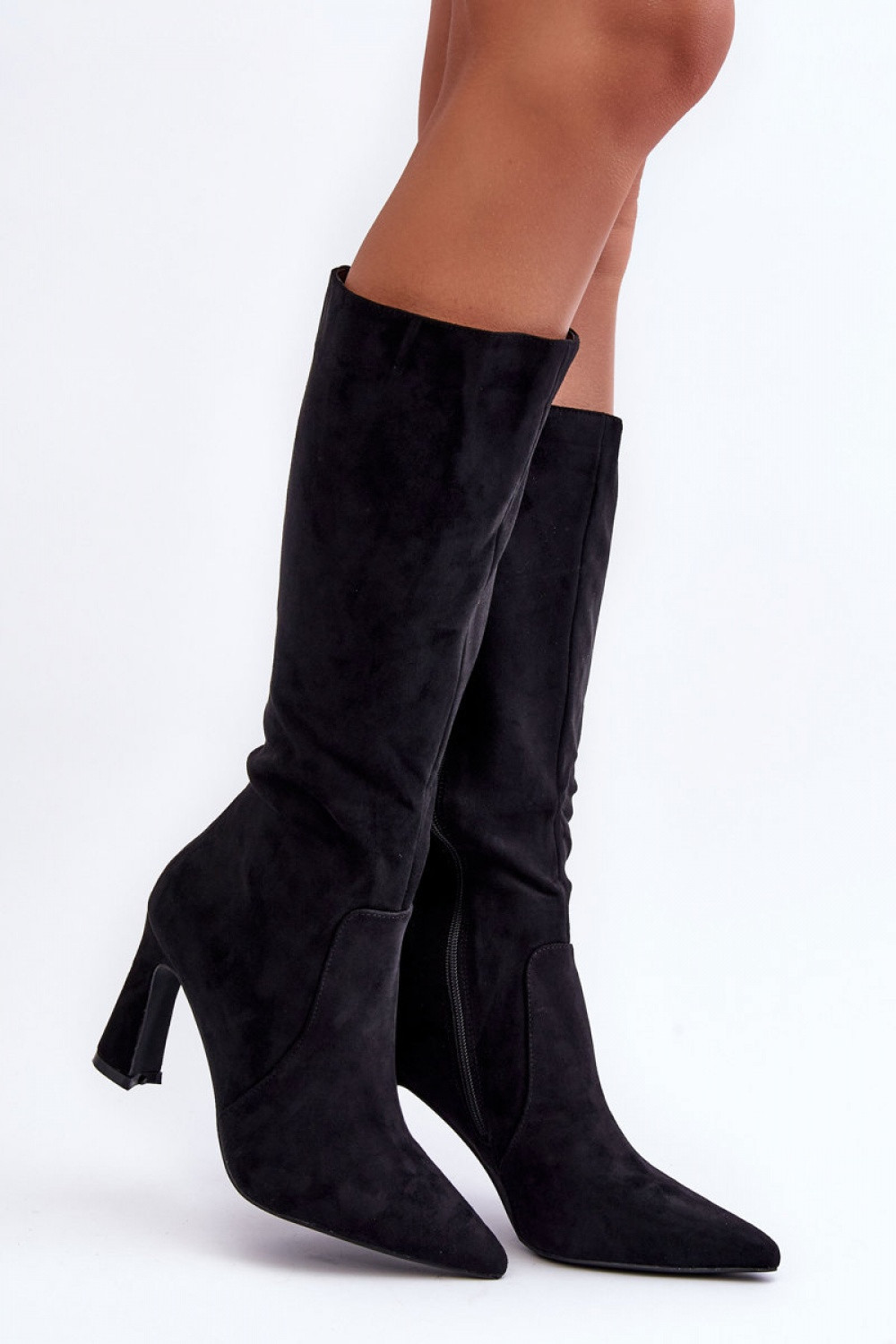 Čižmy na podpätku model 184041 Step in style 36