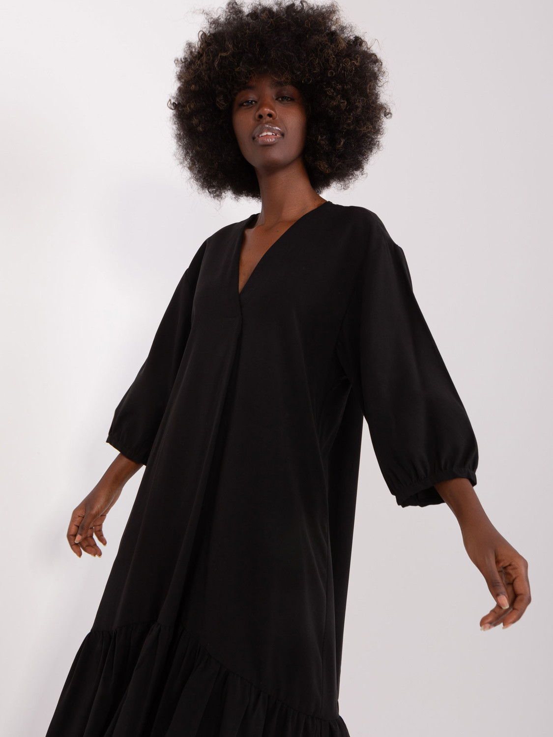 CHA dress SK 9012 1.03X čierna S/M