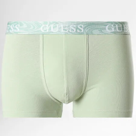 Pánske boxerky U3BG05K6YW0 P8AD zelenobiele - Guess M