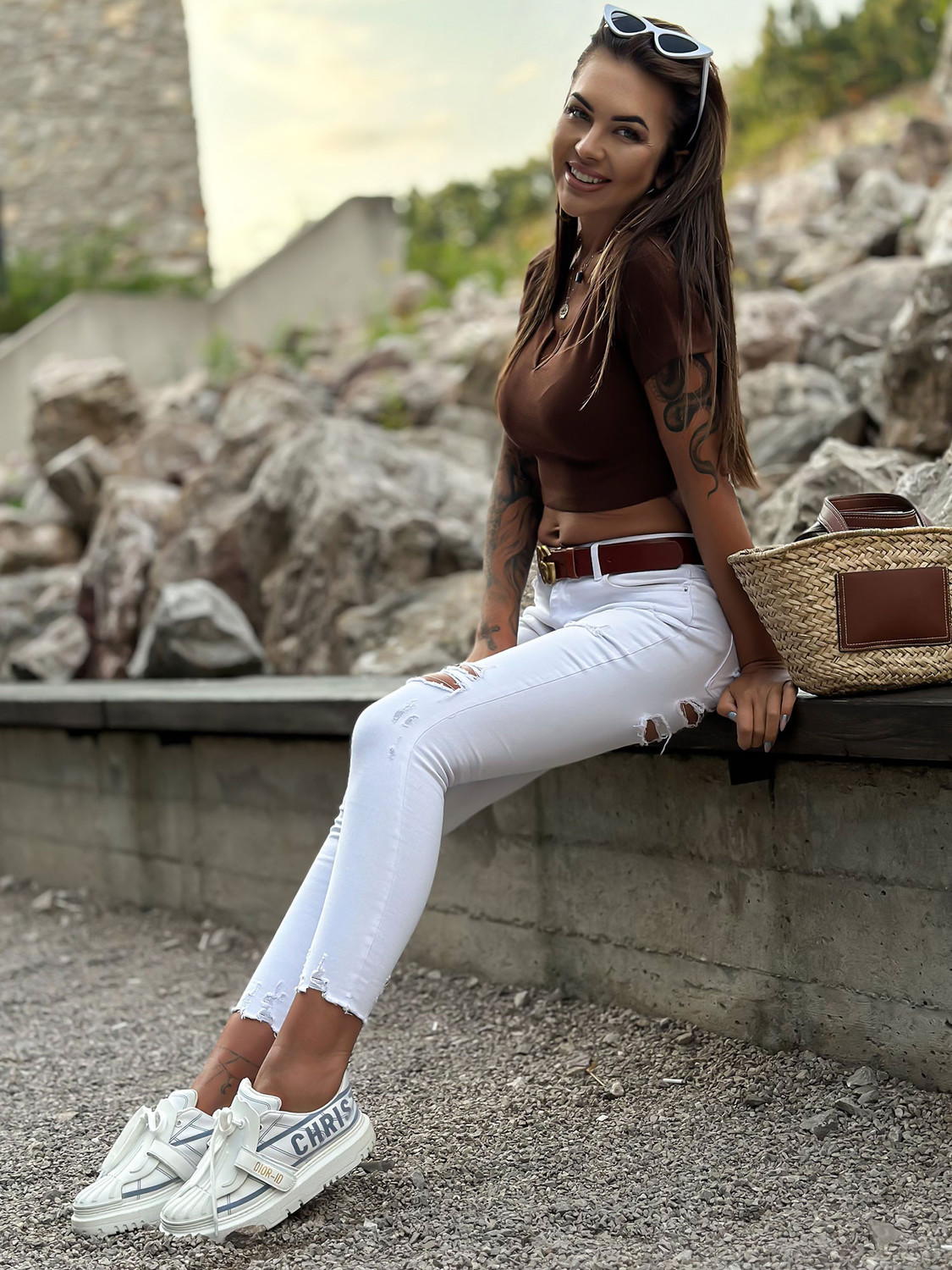 Blúzka TW BZ 2100.58P hnedá S