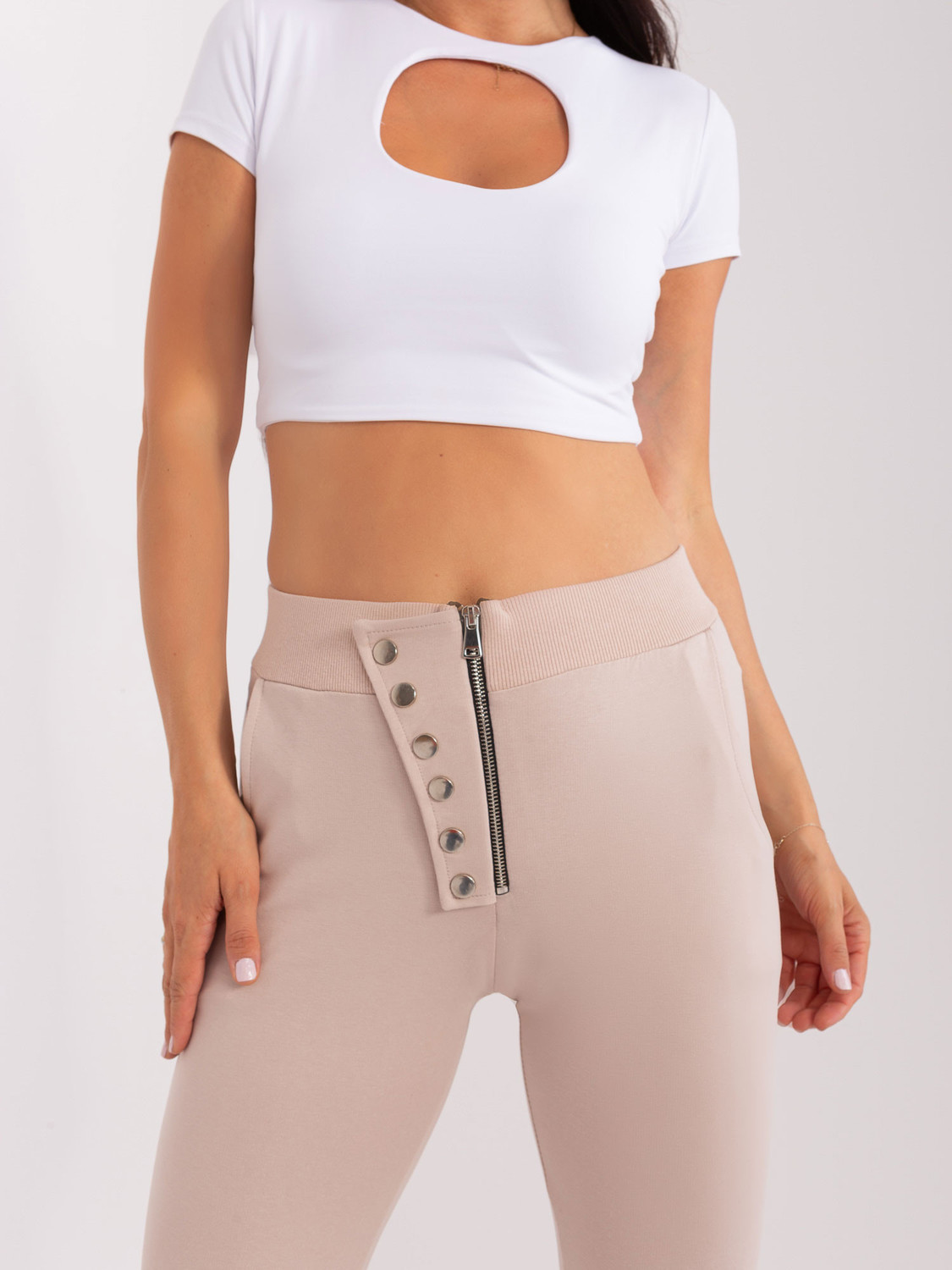 Tepláky RV DR 8195.35 béžová S