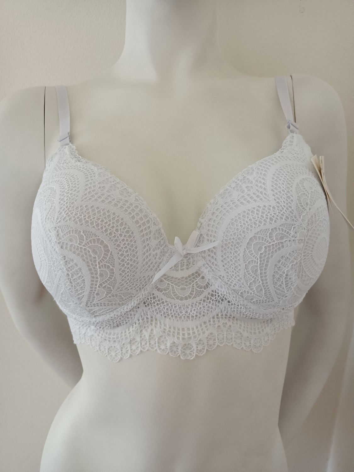 Vystužená podprsenka s kosticou 5515 biela - LoveAnna 85B