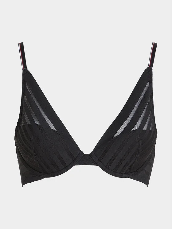 Dámska podprsenka UW0UW04744 BDS čierna - Tommy Hilfiger 70B