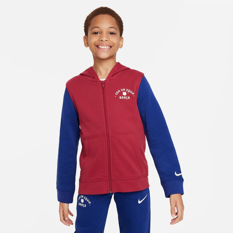 Detská mikina FC Barcelona Jr. DV6302-620 -Nike XS (122-128 cm)