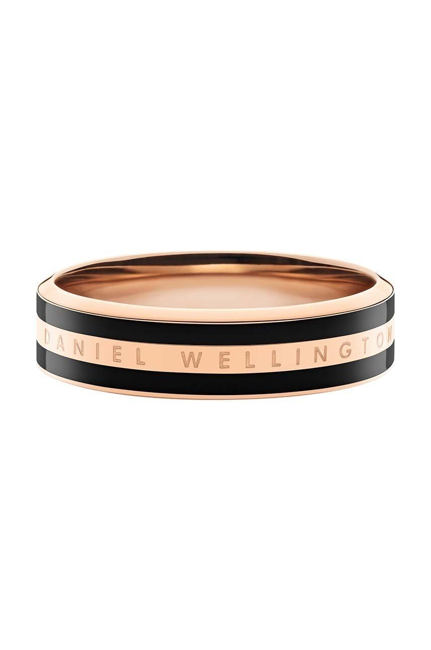 Prstienok Daniel Wellington Emalie Ring Black 60