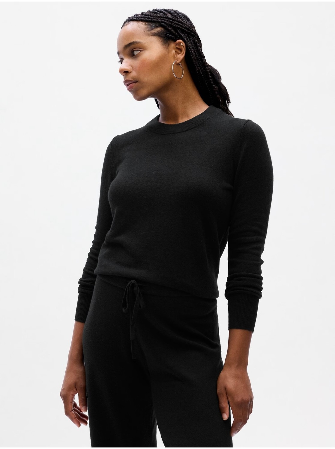 Čierny dámsky basic sveter GAP