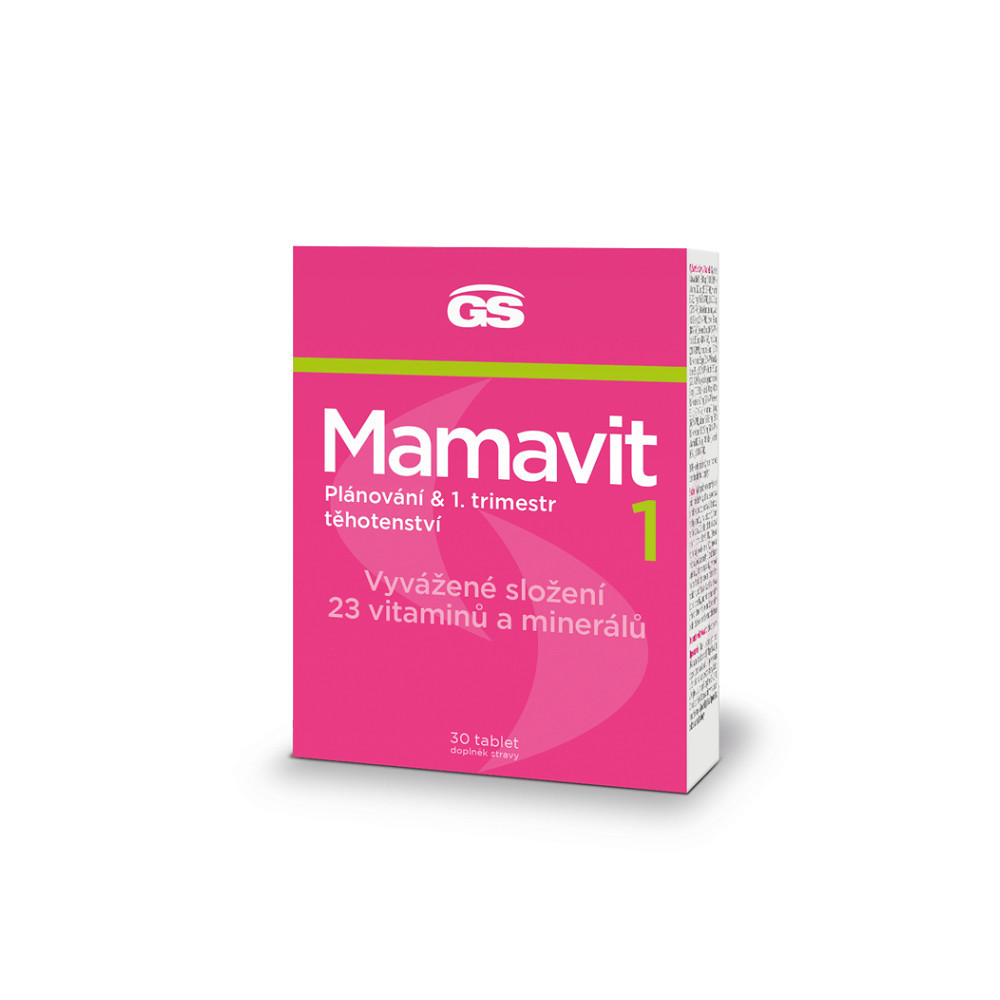 GS Mamavit 1 Plánovanie a 1.trimester 30 tabliet