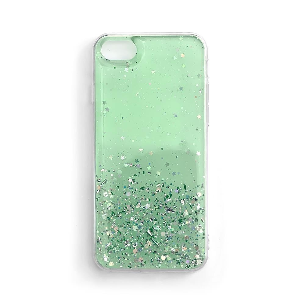 IZMAEL Samsung Galaxy A41 Wozinsky Star Glitter silikónové puzdro  KP29343 zelená