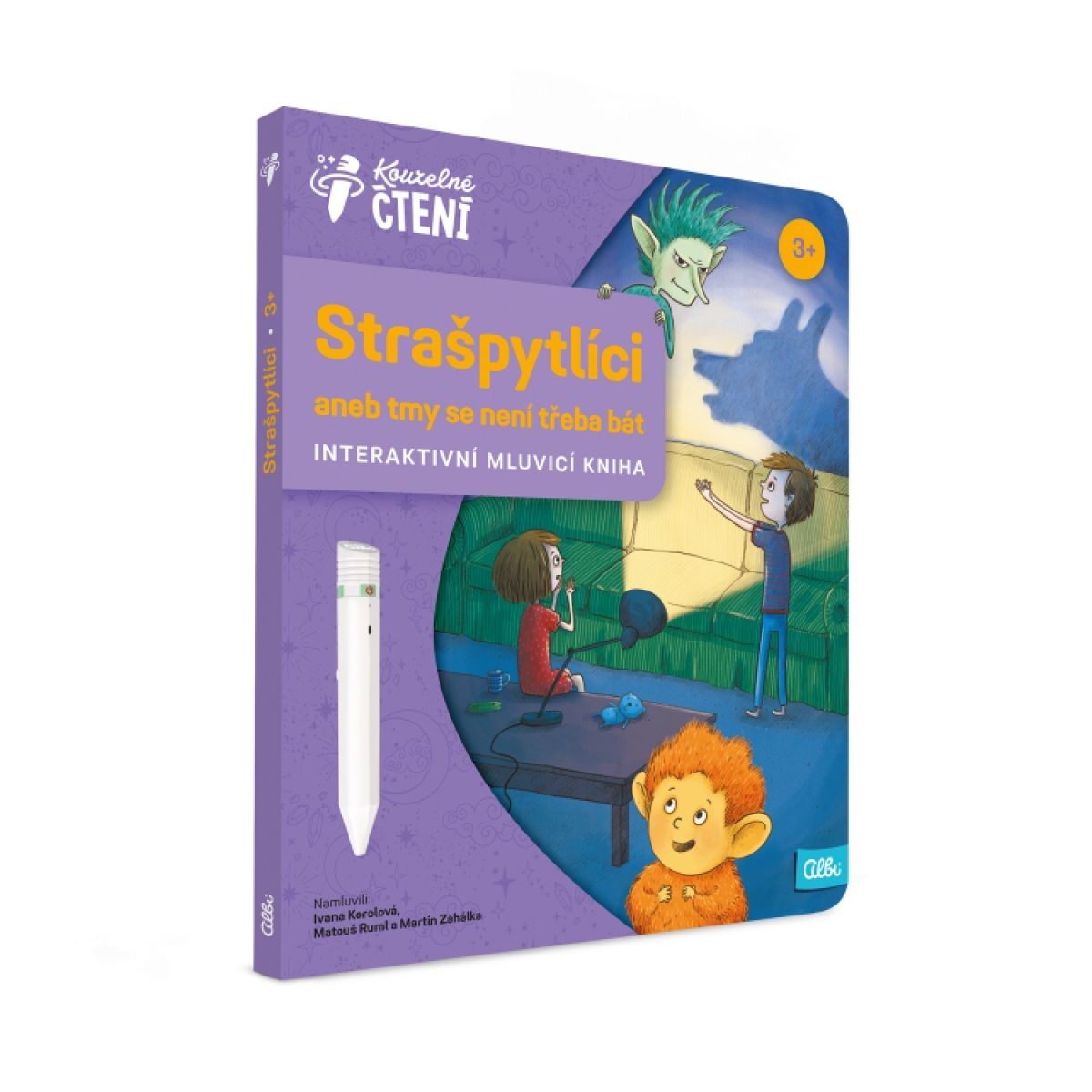 Albi Kouzelné čtení Kniha Strašpytlíci aneb tmy se není třeba bát CZ