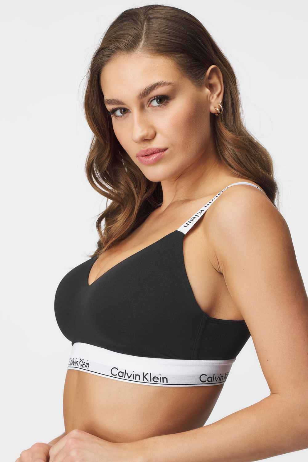 Podprsenka Calvin Klein Full Cup Modern Cotton vystužená Bralette