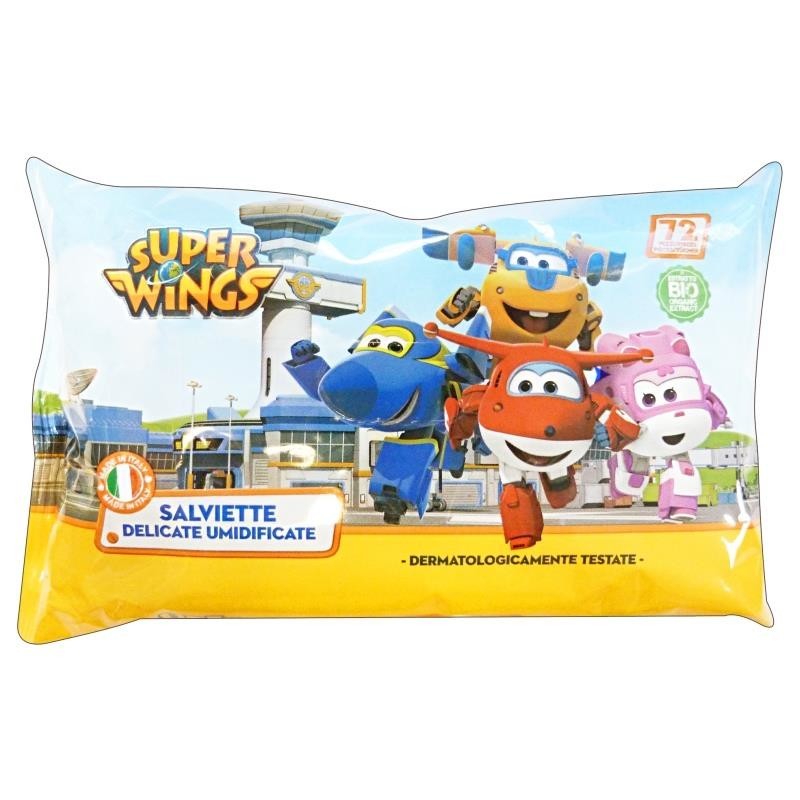 Naturaverde Super Wings vlhčené obrúsky 72ks