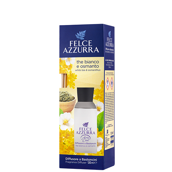 Felce Azzurra White Tea Osmanthus vonné tyčinky 120ml