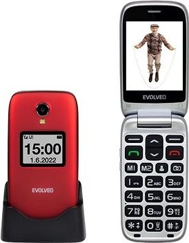 EVOLVEO EasyPhone FS červený