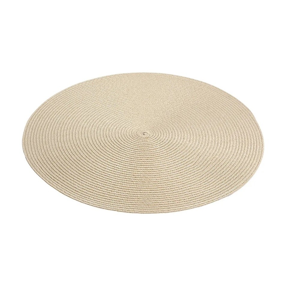 Altom Prestieranie Straw béžová, pr. 38 cm, sada 4 ks