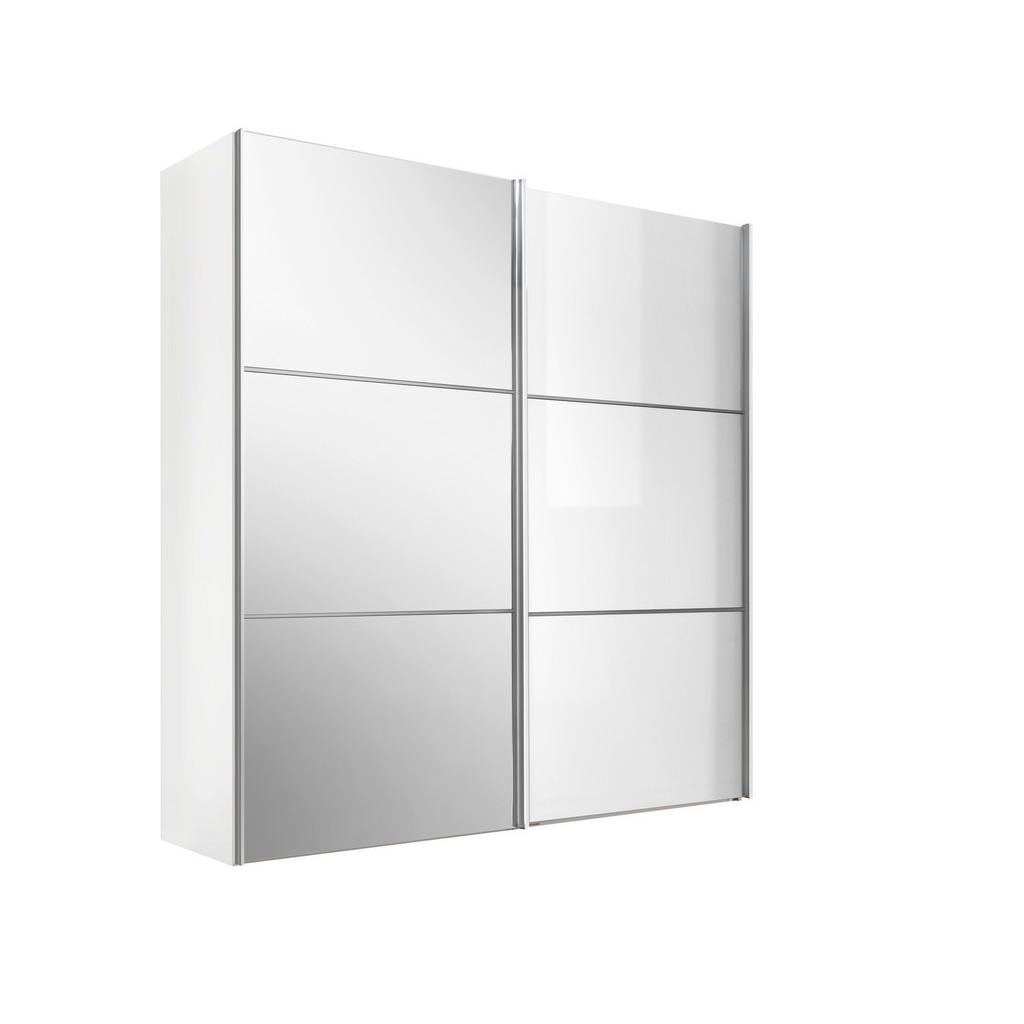 Moderano SKRIŇA S POS. DVER. – HOR.VED, biela, 188/222/68 cm